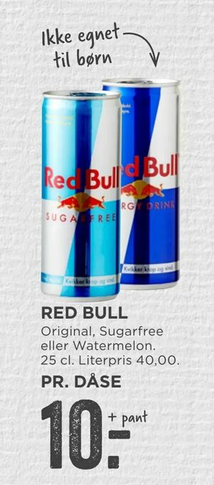 MENY Red bull tilbud