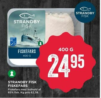 MENY Strandby fisk fiskefars tilbud