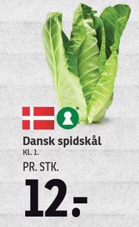 SPAR Dansk spidskål tilbud