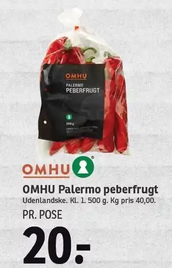 SPAR Omhu palermo peberfrugt tilbud