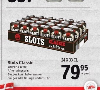 SPAR Slots classic tilbud