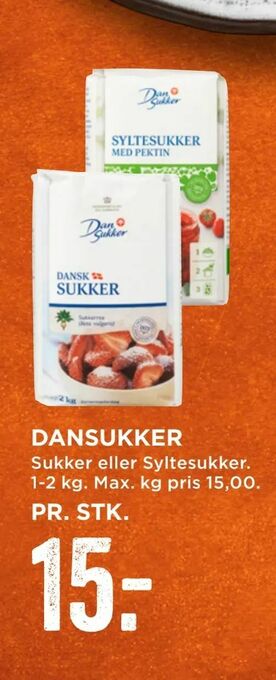 MENY Dansukker tilbud