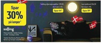 Føtex Spar 30% på lamper tilbud
