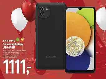 Føtex Samsung galaxy a03 64gb tilbud