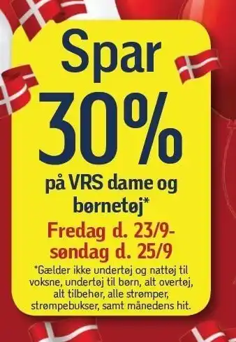 Føtex Vrs dame og børnetøj tilbud