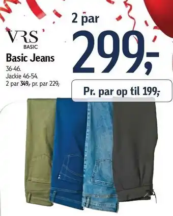 Føtex Basic jeans - 2 par tilbud