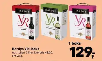 Kvickly Hardys VR i boks 3 Liter tilbud