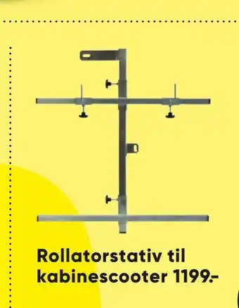 Bilka Rollatorstativ til kabinescooter tilbud