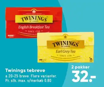 Twinings tebreve