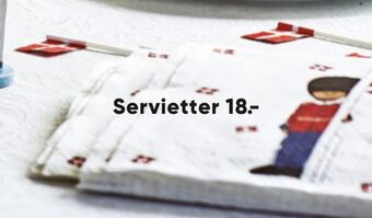 Bilka Servietter tilbud
