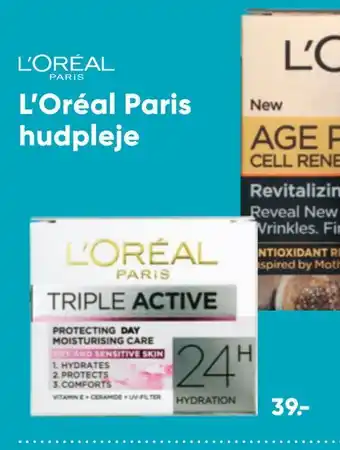 Bilka L'oréal paris hudpleje tilbud