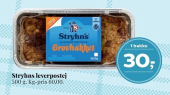 Dagli'Brugsen Stryhns leverpostej tilbud