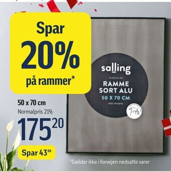Føtex Spar 20% på rammer tilbud