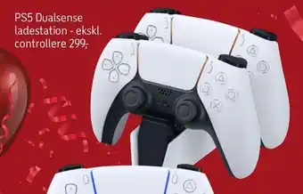 Føtex Ps5 dualsense ladestation - ekskl. controllere tilbud
