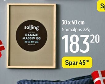 Føtex Spar 20% på rammer tilbud