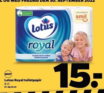 Lotus royal toiletpapir