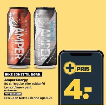Netto Amper energy tilbud
