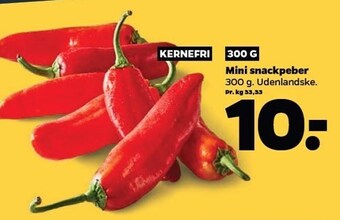 Netto Mini snackpeber tilbud
