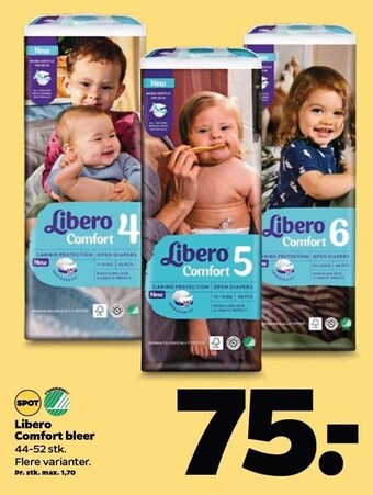 Netto Libero comfort bleer tilbud