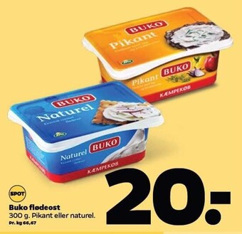 Netto Buko flødeost tilbud