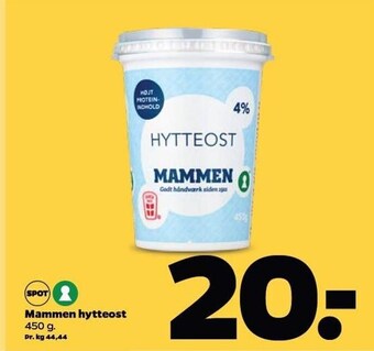 Netto Mammen hytteost tilbud