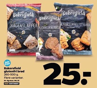 Netto Bakersfield glutenfri brød tilbud