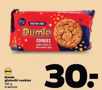 Netto Dumle glutenfri cookies tilbud