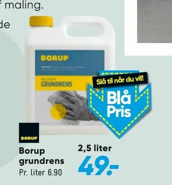 Borup grundrens