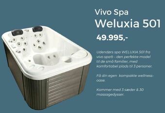 IWAO Vivo Spa Weluxia 501 tilbud