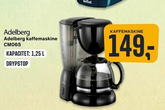 Skousen Adelberg kaffemaskine CM065 tilbud