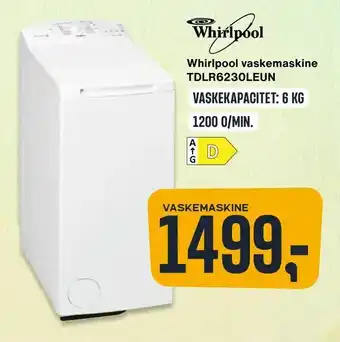 Skousen Whirlpool vaskemaskine TDLR6230LEUN tilbud