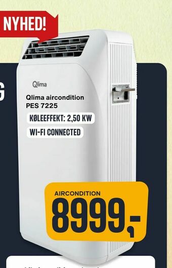 Skousen Qlima aircondition PES 7225 tilbud