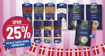 Løvbjerg Spar 25% på santa maria krydderier tilbud