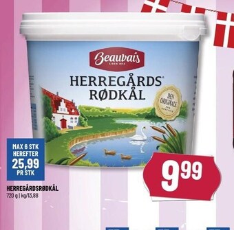 Løvbjerg Herregårdsrødkål tilbud