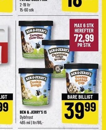 Løvbjerg Ben & jerry's is tilbud