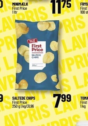 Løvbjerg Saltede chips tilbud