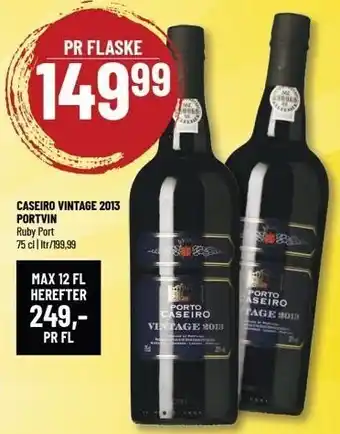 Løvbjerg Caseiro vintage 2013 portvin tilbud