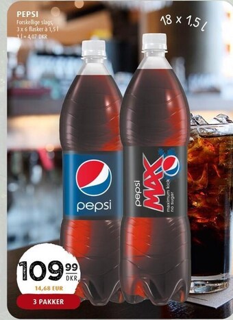 Scandinavian Park Pepsi tilbud