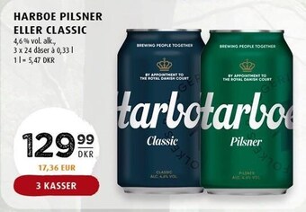 Scandinavian Park Harboe pilsner el. classic tilbud