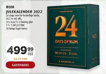 Rom julekalender 2022