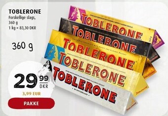 Scandinavian Park Toblerone tilbud