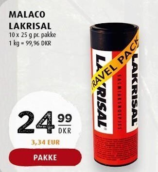 Scandinavian Park Malaco lakrisal tilbud