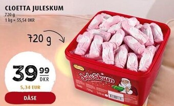 Scandinavian Park Cloetta juleskum tilbud