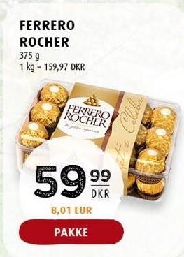Scandinavian Park Ferrero rocher tilbud