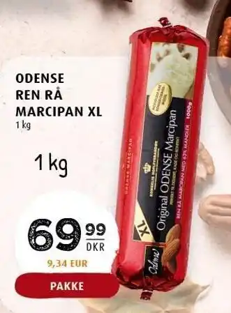 Scandinavian Park Ren rå marcipan xl tilbud