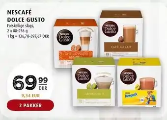 Nescafé dolce gusto 2 pakker