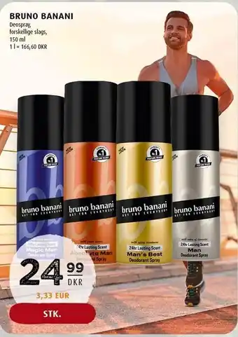 Scandinavian Park Bruno banani deospray - forskellige slags tilbud