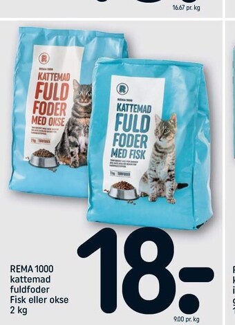 REMA 1000 Rema 1000 kattemad tilbud