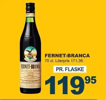 Let-Køb Fernet-branca tilbud