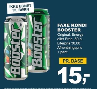 Let-Køb Faxe kondi booster tilbud